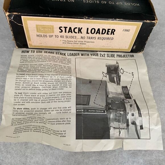 Sears 40 Slide Stack Loader - Picture 4 of 6